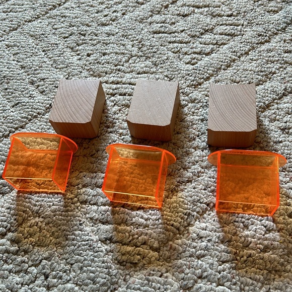 Wooden train track for major train system 4 1/2pd - Picture 3 of 3